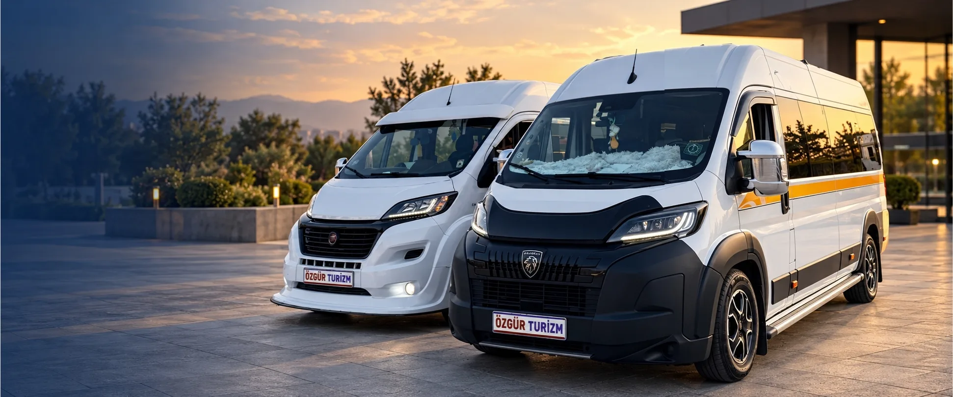 Özgür Turizm minibüs filosu
